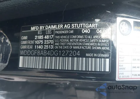 2013 Mercedes-Benz C 300 Sport 4Matic from USA, damaged, VIN WDDGF8AB4DG127204
